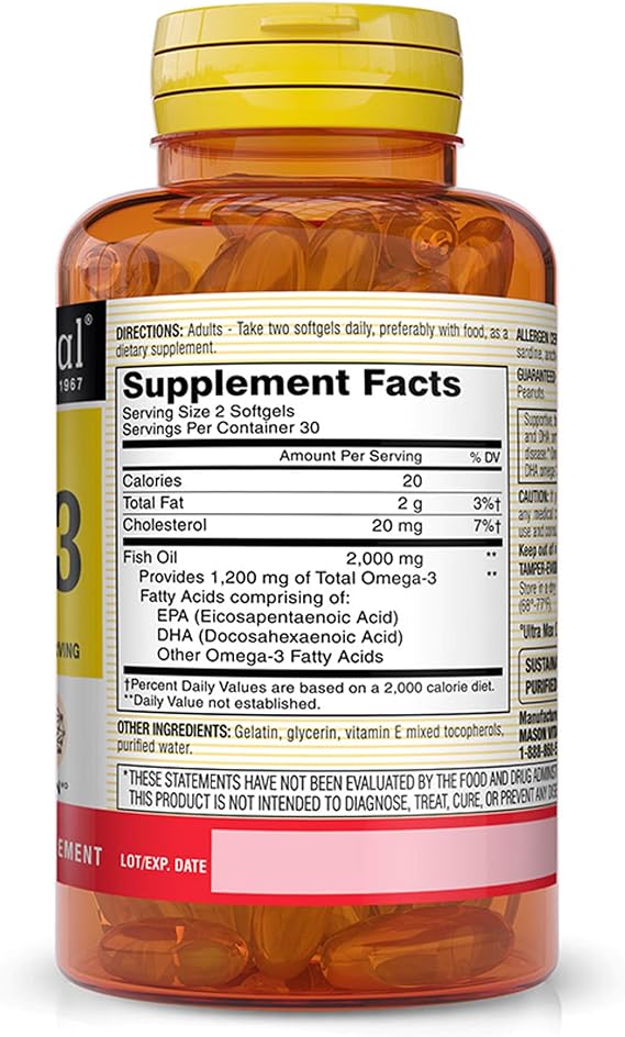 MASON NATURAL Ultra Max Omega 3 - Imagen 4